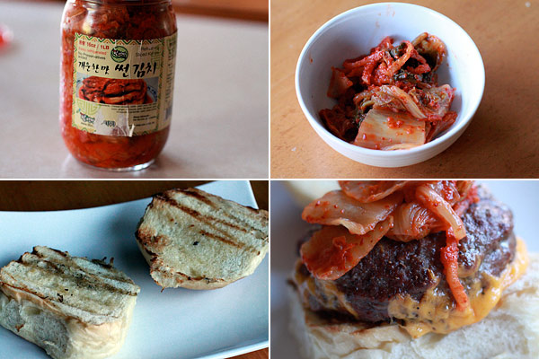 Kimchi Burger Recipe