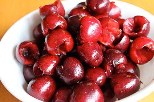 Macerated Cherries