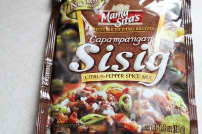 Filipino Sisig Recipe