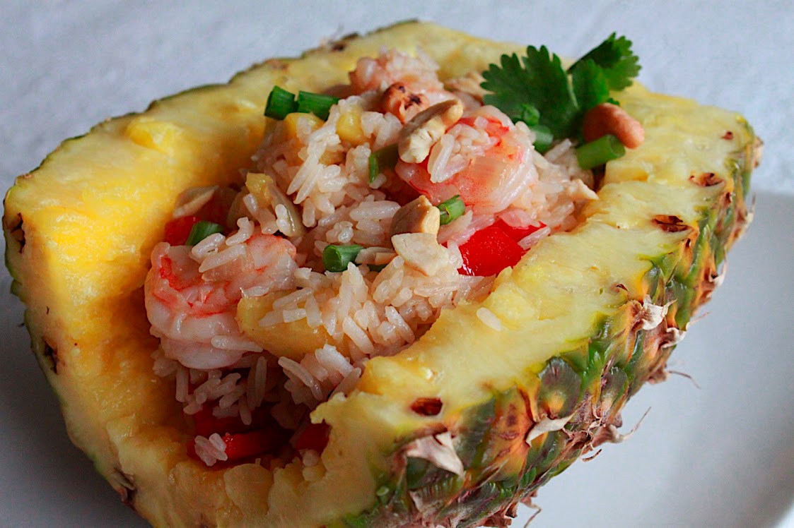 Shrimp and Pineapple Fried Rice Recipe