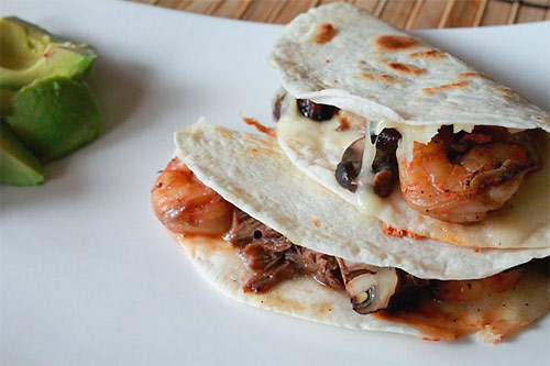 Surf and Turf Quesadilla