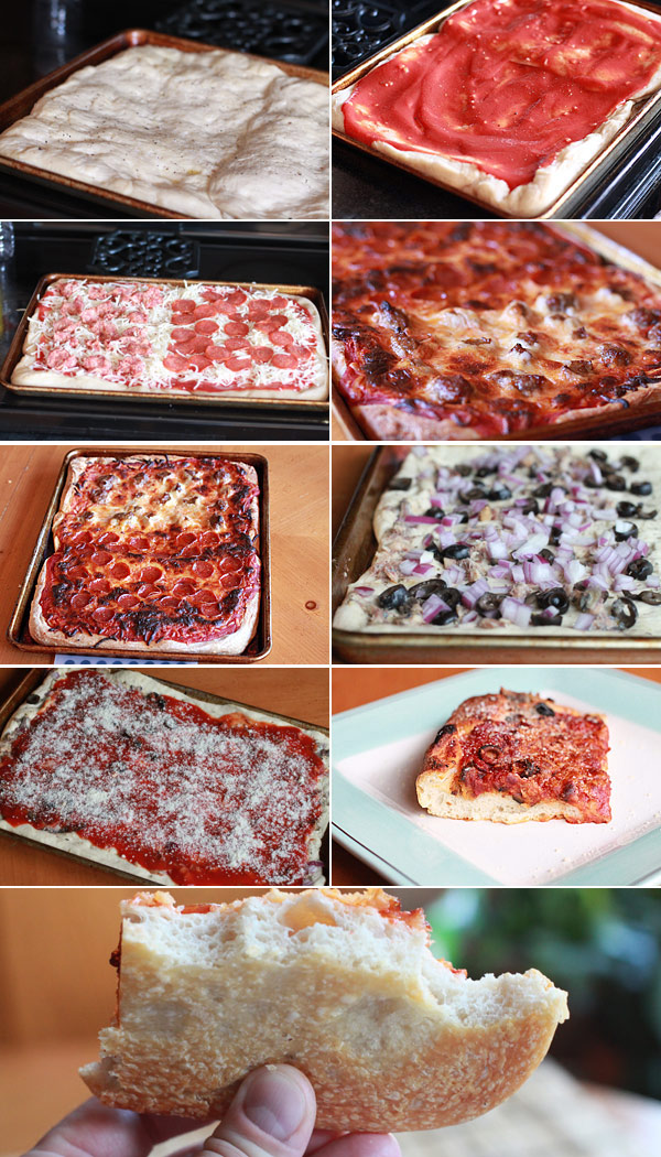 Recipe for Sicilian Style Pizza 