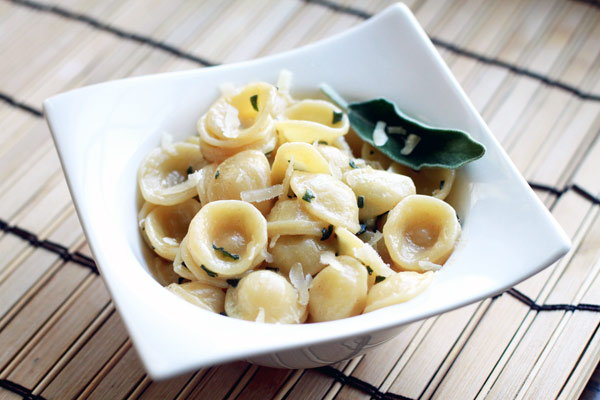Pasta with Sage and Brown Butter Recipe