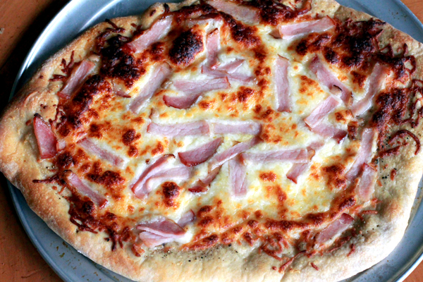 Canadian Bacon Pizza Recipe