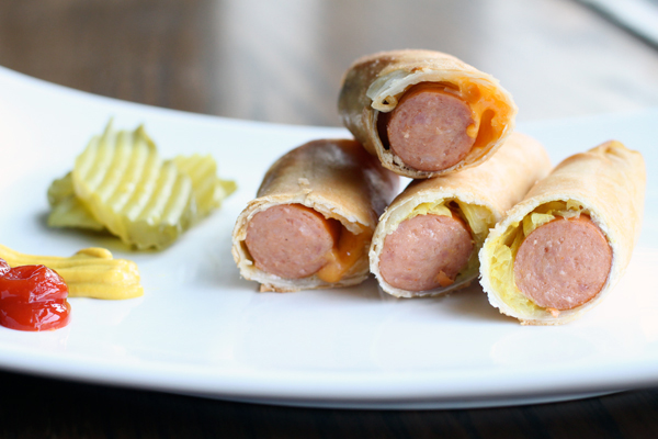 Hot Dog Egg Rolls Recipe Super Bowl