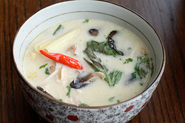 Tom Kha Gai - Thai Chicken Soup Recipe