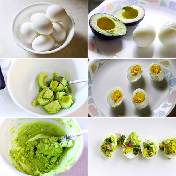 How to make avocado deviled eggs
