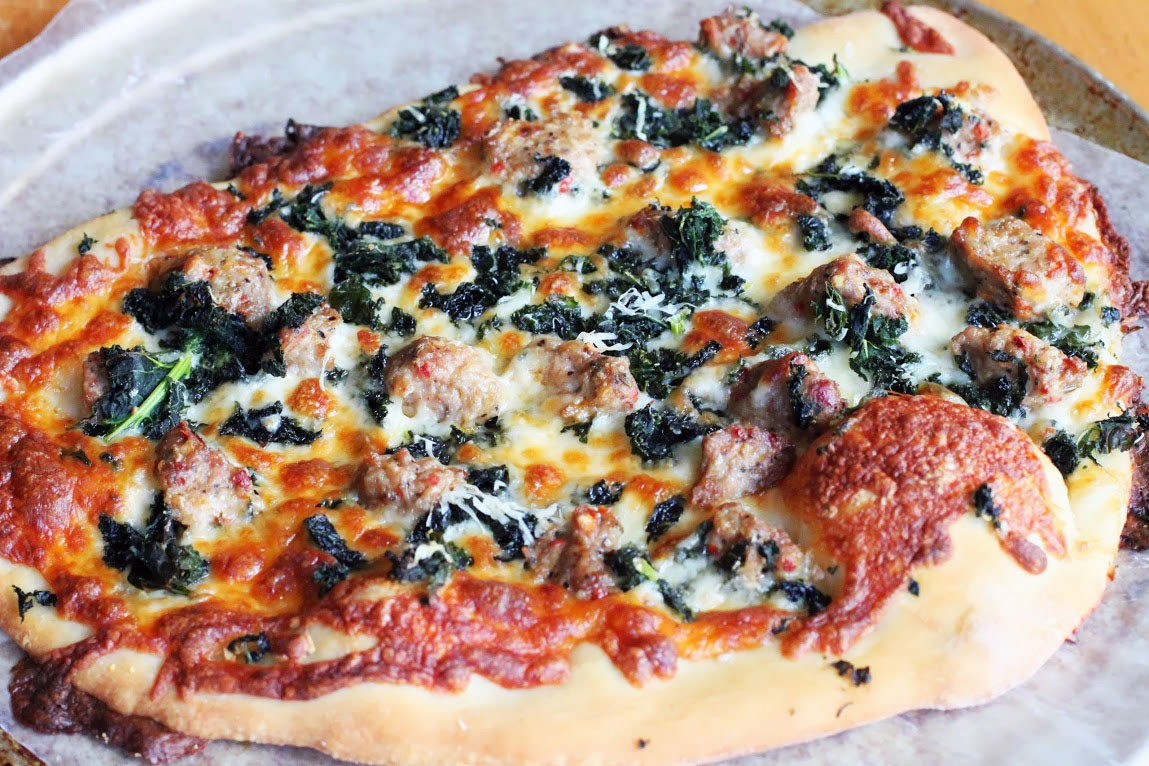 Sausage Pizza with Garlicky Greens Kit, 3 servings