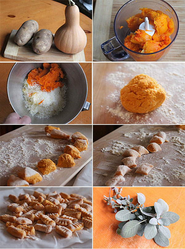 How to make butternut squash gnocchi with browned butter sage sauce