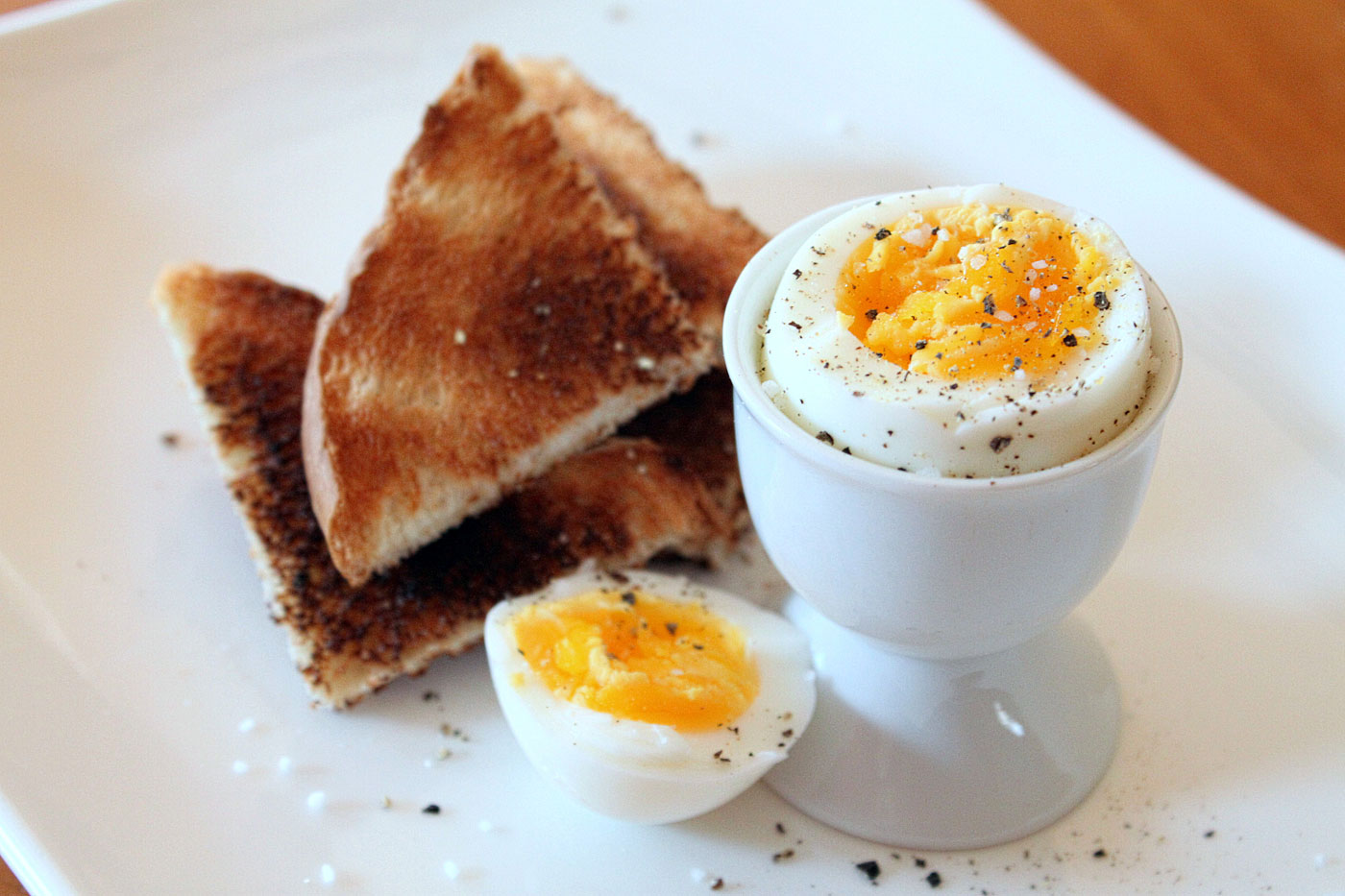 8 Minute Hard-Boiled Eggs - Simple Comfort Food