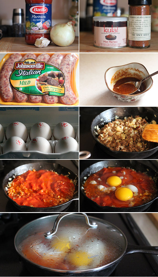 How to make Moroccan Style Eggs