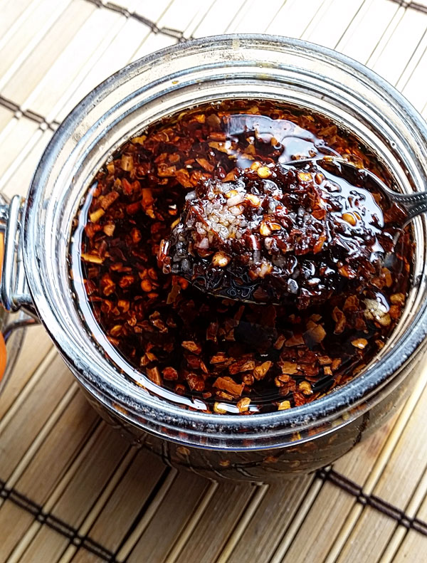 Chinese Fried Red Chili Sauce