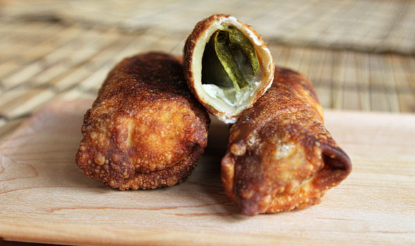 Jalapeno Popper Egg Rolls