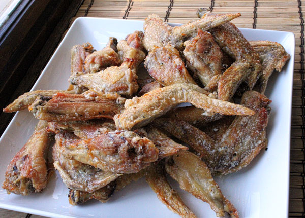 Baked Garlic and Parmesan Chicken Wings