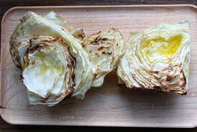 Grilled Cabbage