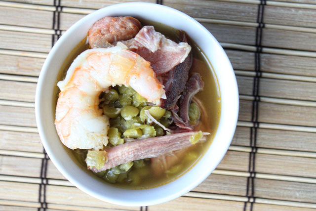 Cajun Style Split Pea Soup