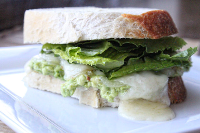Avocado and Brie Sandwich