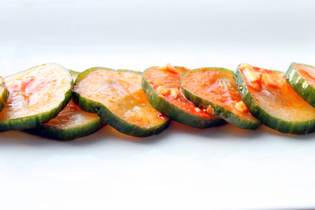 Korean Style Quick Pickles