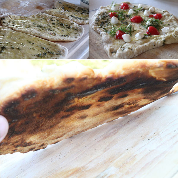How to make grilled flatbread