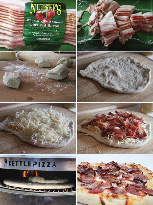 Nueske's Bacon Pizza Ingredients