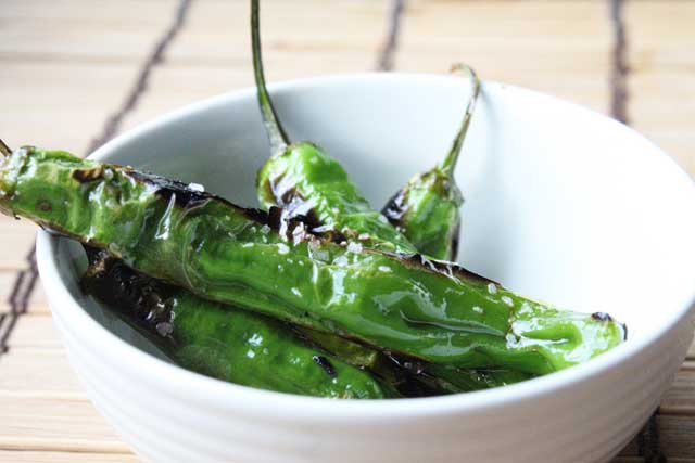 Roasted Shishito Peppers