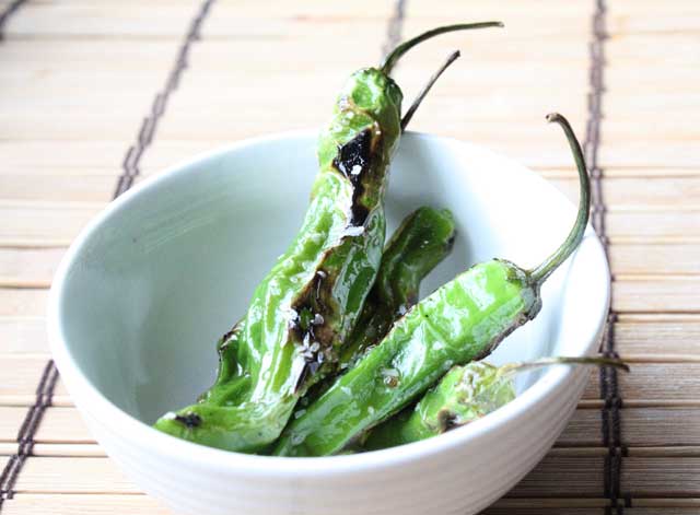 Roasted Shishito Peppers