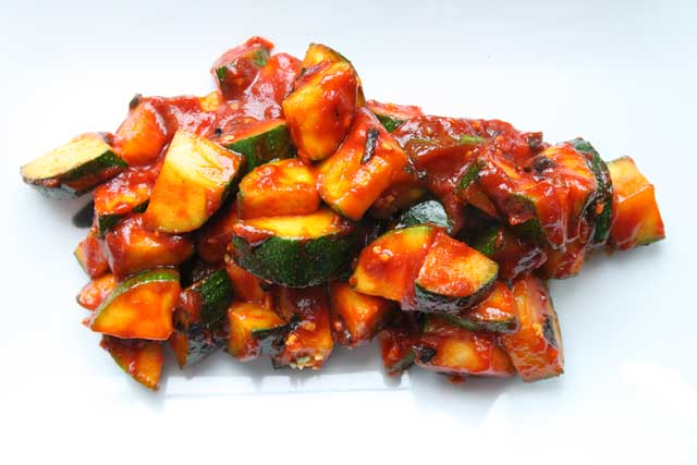 Korean Style Zucchini