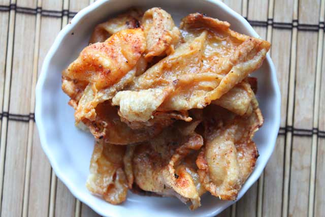 Crispy Baked Chicken Skin