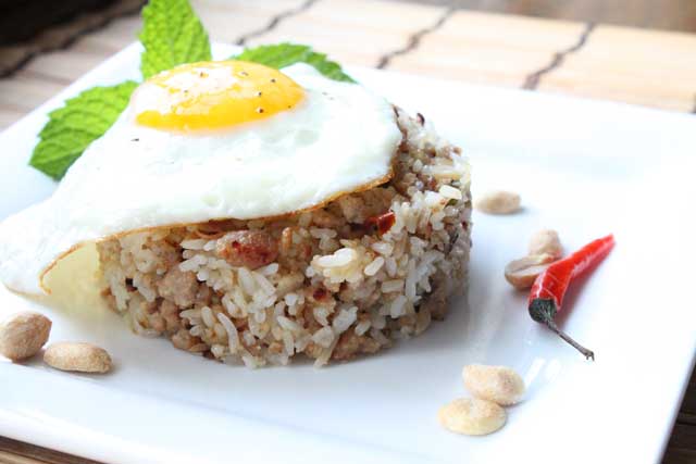 Thai Larb Fried Rice Recipe