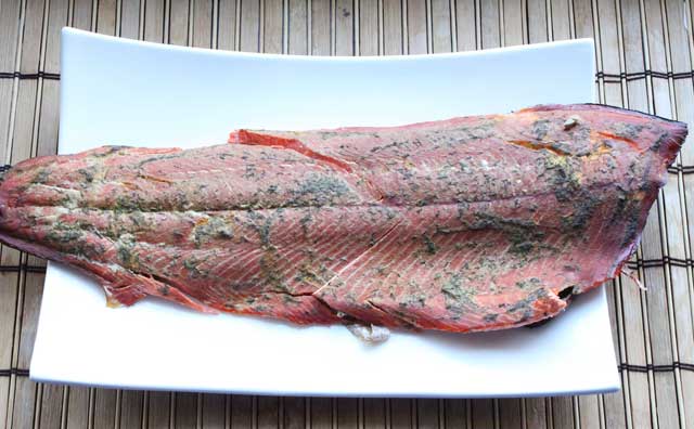 Mustard and Dill Smoked Salmon Recipe