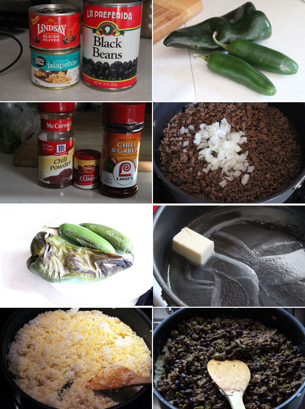 Taco Fried Rice Ingredients