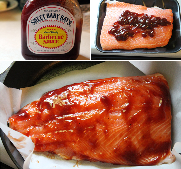 BBQ Baked Salmon Recipe