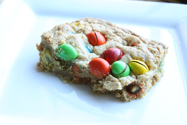 Peanut M&M Bars