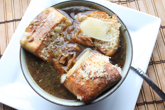 Smoked Turkey French Onion Soup