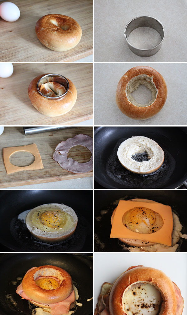 Egg in a Bagel Recipe