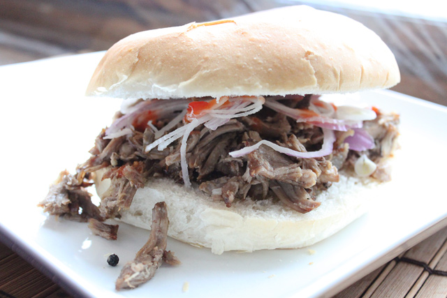 Filipino Pork Adobo Sandwich Recipe