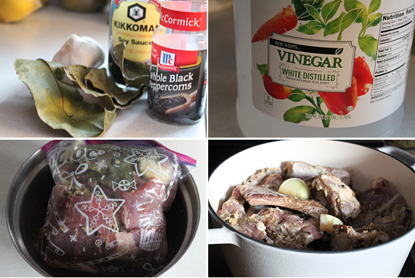 Filipino Pork Ribs Adobo Ingredients