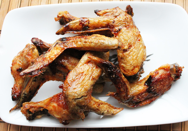 Spicy Glazed Chicken Wings