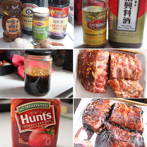 Char Siu Pork Ribs Ingredients