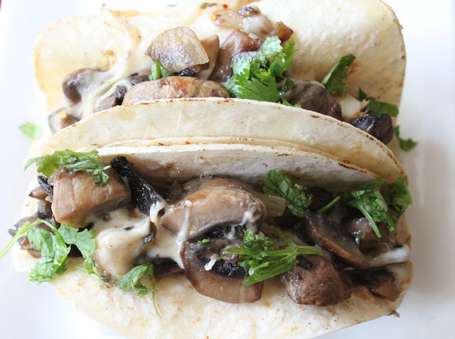 Mushroom Tacos