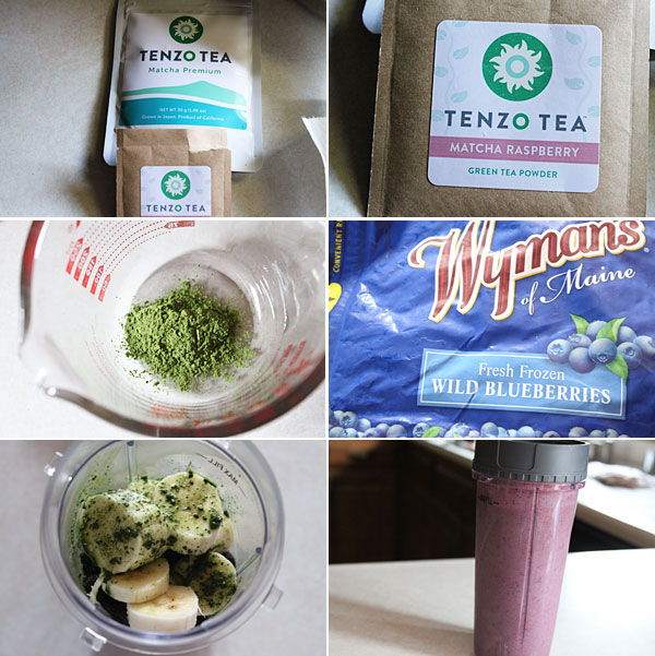 Tenzo Tea Smoothie Ingredients
