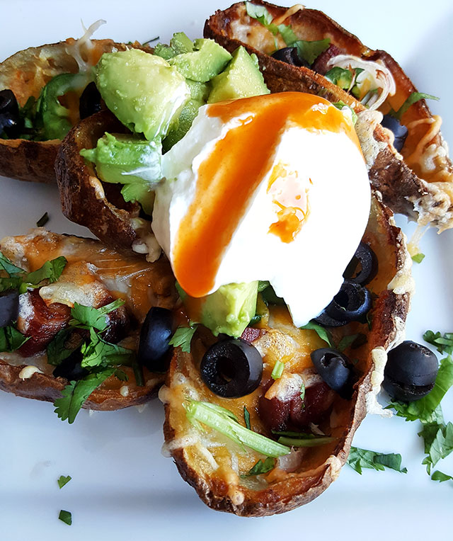 Loaded Potato Skin Nachos Recipe