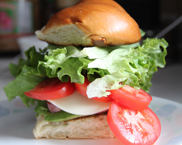 Nueske’s DALT (Duck, Avocado, Lettuce, Tomato) Sandwich