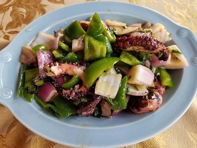 Grilled Octopus Salad