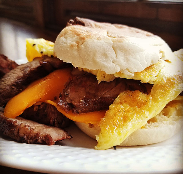 Thai Steak McMuffin Recipe