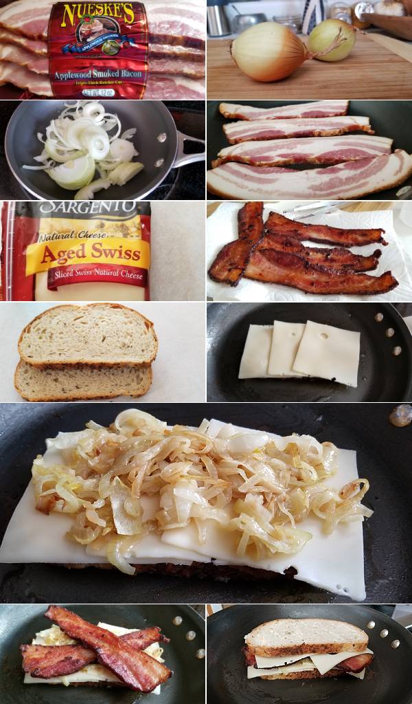 Bacon Patty Melt Ingredients