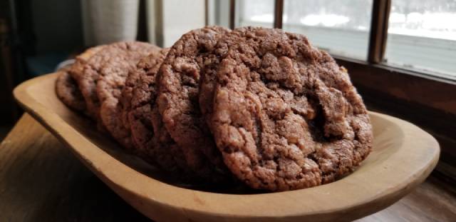 Chocolate Toffee and Butterscotch Chip Cookies