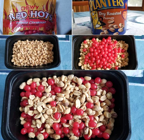 Peanuts and Red Hots Recipe