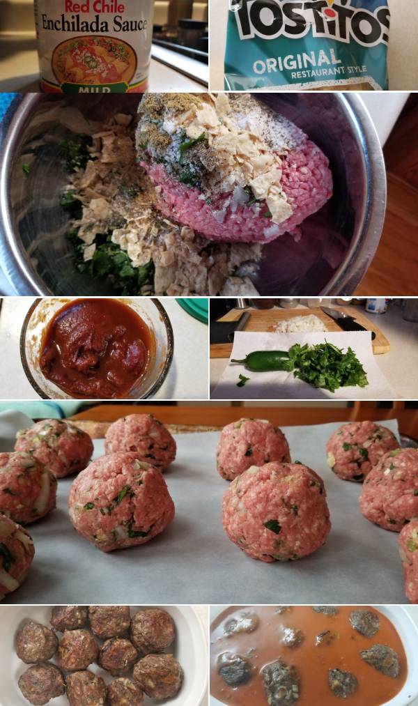 Enchilada Meatballs Recipe