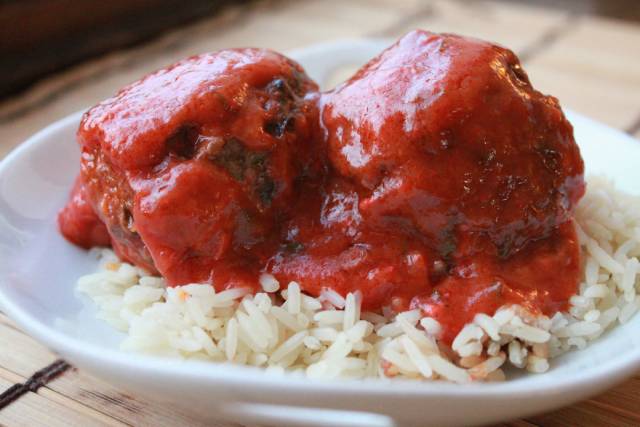 Enchilada Meatballs